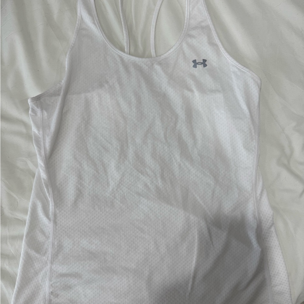 Under Armour White Tank Top